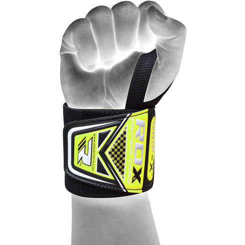 RDX W3 19 INCH WRIST WRAPS(Green)-3